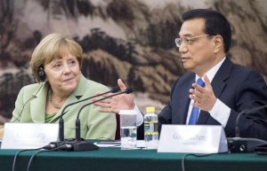 Merkel and Li Keqiang